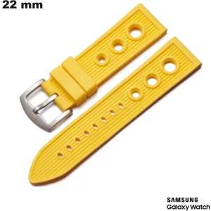 Armbanden Racing smartwatch Silicone Geel Samsung 22 mm goedkoop