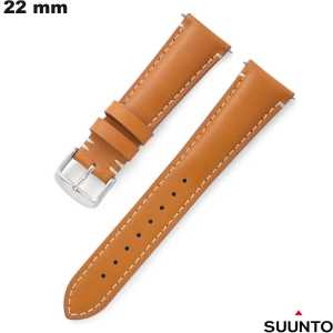 Bracelet Suunto Orange Cuir véritable 22mm