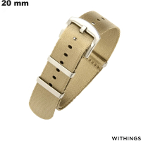 Acheter Bracelet 20mm Nylon de montre connectée Withings Beige