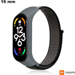 Xiaomi Gray Fabric Sport Triathlon Bracelet 16mm ● Easy Installation