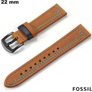 Comprar Bracelete de Couro Verdadeiro Fossil Marrom Relógio Inteligente