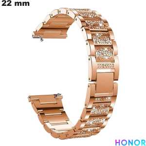 Bracciale strass 22 mm Honor Doré rose Metallo: Spedizione Veloce