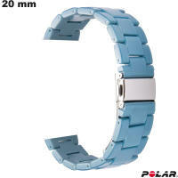 Pulsera Polar Azul Resina 20mm para reloj \ Envío Gratis