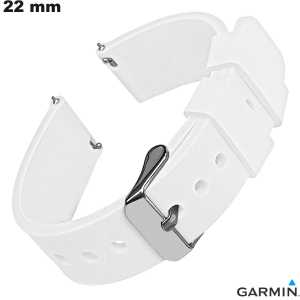 Cheap White Silicone 22mm Smartwatch Bracelet for Garmin