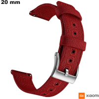 20 mm Textile Bracelet for Xiaomi Watch Red | Fast Shipping