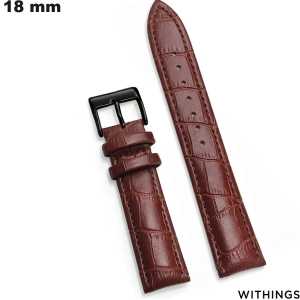 Bracciale per orologio Marrone Withings 18 mm \ Spedizione Gratuita