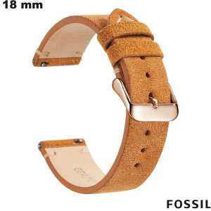 Braunes 18 mm Fossil Smartwatch-Armband kaufen