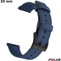 Bracciale Polar Blu 22mm per orologio in Tessuto: Spedizione Gratuita