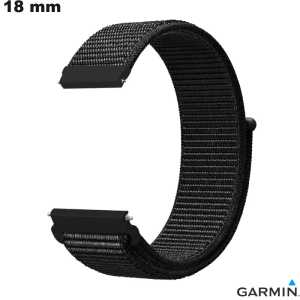 Comprar Pulseira Garmin Cinza 18mm smartwatch Nylon Flexível