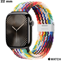 Venta de pulsera elástica multicolor de 22 mm para smartwatch