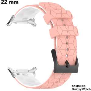 Venda de Pulseira de Silicone Rosa Samsung 22 mm Esportiva para Relógio