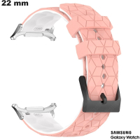 Vendita Bracciale in Silicone Rosa Samsung 22 mm sportivo per orologio