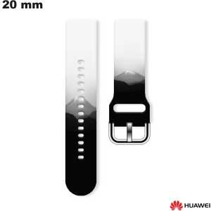 Bracelet de montre 20mm Silicone Motif Fuji Huawei de qualité