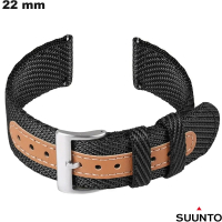 Vente Bracelet Suunto de reloj inteligente 22mm Negro Nylon