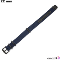 Amazfit 22mm blauer Nylon-Armband | Kostenloser Versand