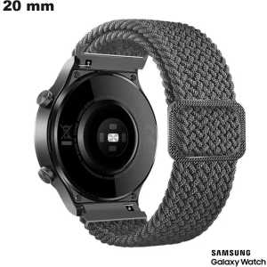 Acquistare Bracciale estensibile Grigio Samsung 20 mm in Nylon per orologio