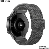 Acquistare Bracciale estensibile Grigio Samsung 20 mm in Nylon per orologio