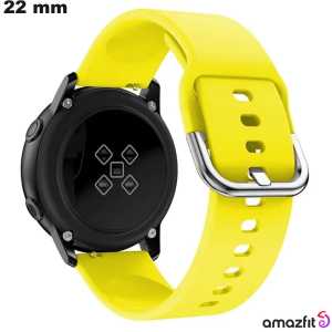 Buy Yellow Silicone Smartwatch Bracelet Amazfit