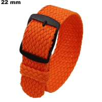 Pulsera de nylon para reloj de 22 mm Naranja # Envío a 3,99€