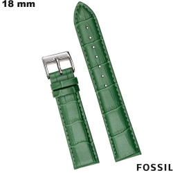 Bracelet de montre connectée 18 mm Fossil Vert