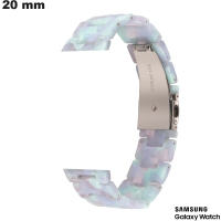 White 20 mm Samsung Watch Bracelet Resin - Free Shipping