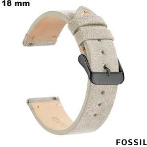 Pulsera Beige smartwatch 18 mm universal de calidad Fossil
