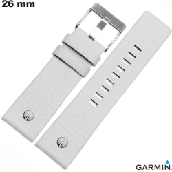 Bracelet montre connectée Garmin 26mm Cuir véritable