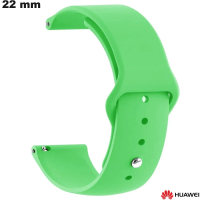 Bracelet petit prix Vert Caoutchouc 22mm de montre Huawei pas cher