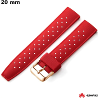 Armband Rood 20 mm smartwatch Rubber Huawei goedkoop