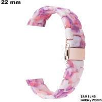 Pulsera de 22 mm para smartwatch Rosa Resina Samsung barata