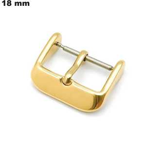 Verkauf von 18 mm Verschluss für Armband mit Edelstahlgoldbeschichtung