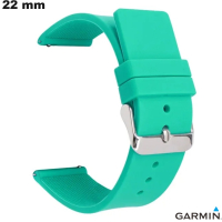 Pulsera de Caucho Deportivo Tenis 22 mm Azul Garmin de calidad