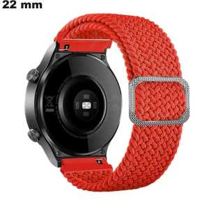 Horlogearmband Oranje 22mm origineel Stof ● Verzending 3,99€