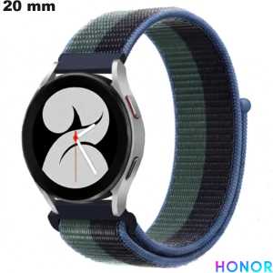 Comprar Bracelete Honor Scratch Tecido Verde para smartwatch de 20 mm