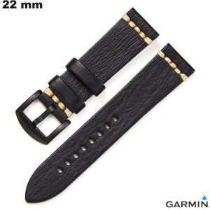 Koop Garmin Vegan Lederen Horlogeband 22mm voor Smartwatch