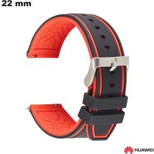 Pulsera Huawei de caucho para reloj Negro 22mm barata