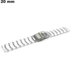 Bracelet Transparent 20mm Plastique montre \ Port Gratuit dès 20€