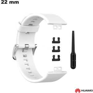 Bracciale smartwatch Caoutchouc Huawei 22 mm Bianco di qualità