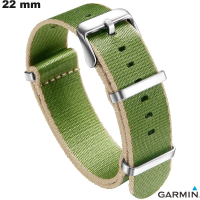 Armband Nato 22 mm Groene Garmin Horlogeklint \ Snelle Levering