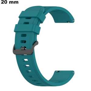 Green Silicone Bracelet 20mm / Free Shipping on Orders Over €20