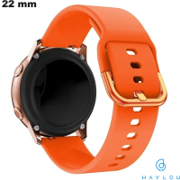 Vente Bracelet Haylou Caoutchouc Orange pour montre flexible