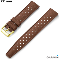 Vendita Bracciale Garmin Silicone Flessibile per Orologio Marrone 22mm