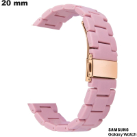 Acheter Bracelet Rose 20mm Résine Samsung de smartwatch