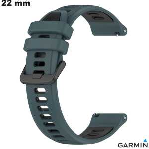 Smartwatch-Armband aus grünem Silikon 22mm Garmin kaufen