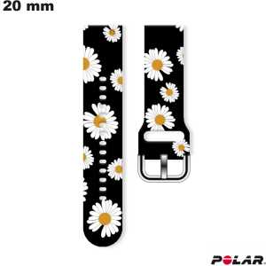Kopen Bracelet 20mm Zwart Polar Marguerite smartwatch
