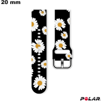 Kopen Bracelet 20mm Zwart Polar Marguerite smartwatch