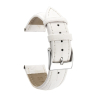 Acheter Genuine Leather Watch Strap White 24mm # Fast Shipping