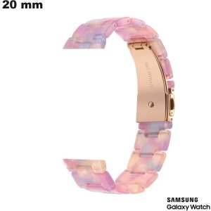 Sale Smartwatch Bracelet Resin Samsung Pink 20 mm