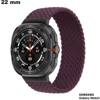 Comprar Pulseira de relógio de nylon Samsung 22 mm fitness roxa