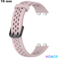 Bracciale Honor Silicone per smartwatch 19mm Rosa ● Spedizione Gratuita da 20€